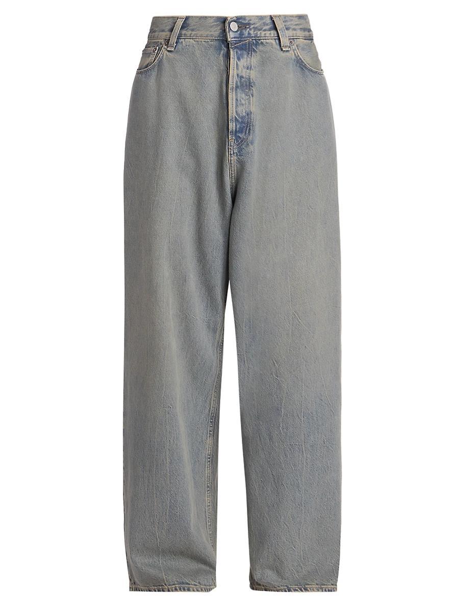 Mens 2021 Wide-Leg Jeans Product Image