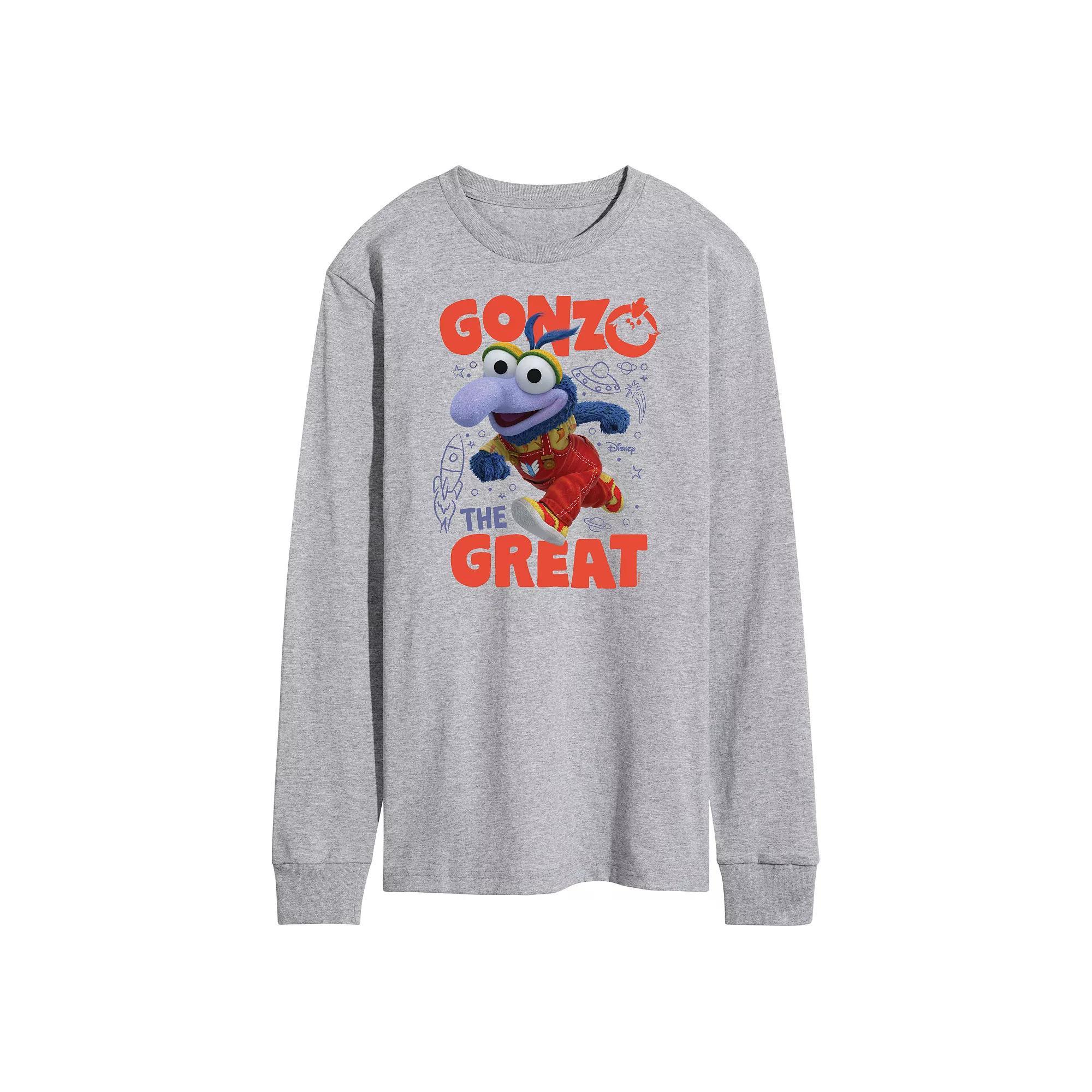 Disneys Muppets Babies Gonzo Mens The Great Long Sleeve Graphic Tee Product Image