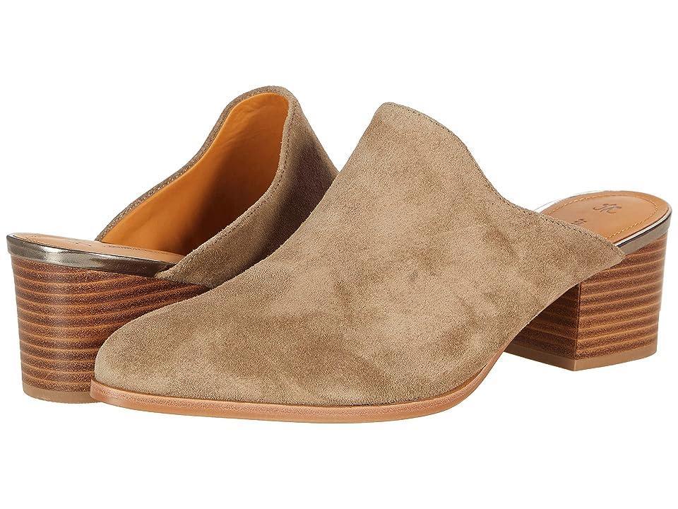 Johnston  Murphy Trista Suede Block Heel Mules Product Image
