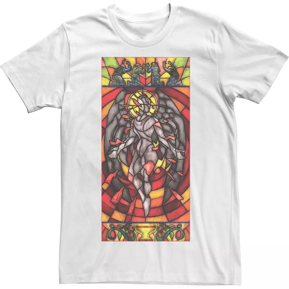 Men's Star Trek Discovery Stained Glass Portrait Tee, Size: Large, White Product Image