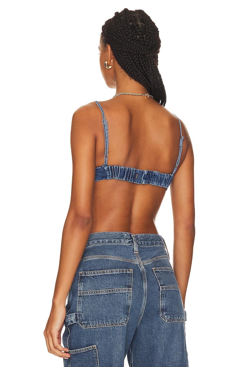 Denim Bralette AGOLDE Product Image