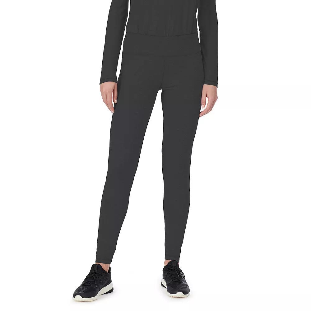 Petite Cuddl Duds Under Scrubs Leggings, Womens Grey Product Image