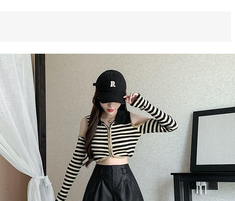 High Waist Faux Leather Shorts Product Image