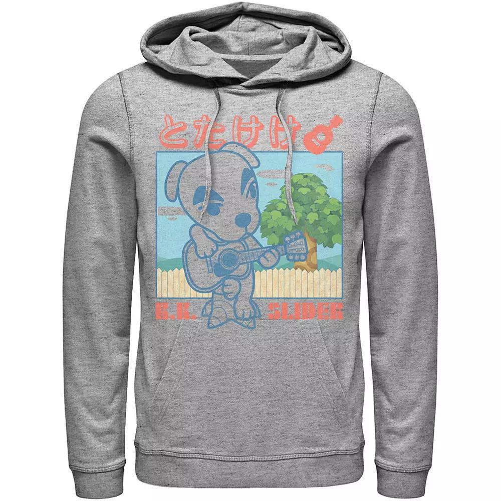 Men's Nintendo Animal Crossing Totakeke Gaming Hoodie, Size: Large, Athletic Grey Product Image