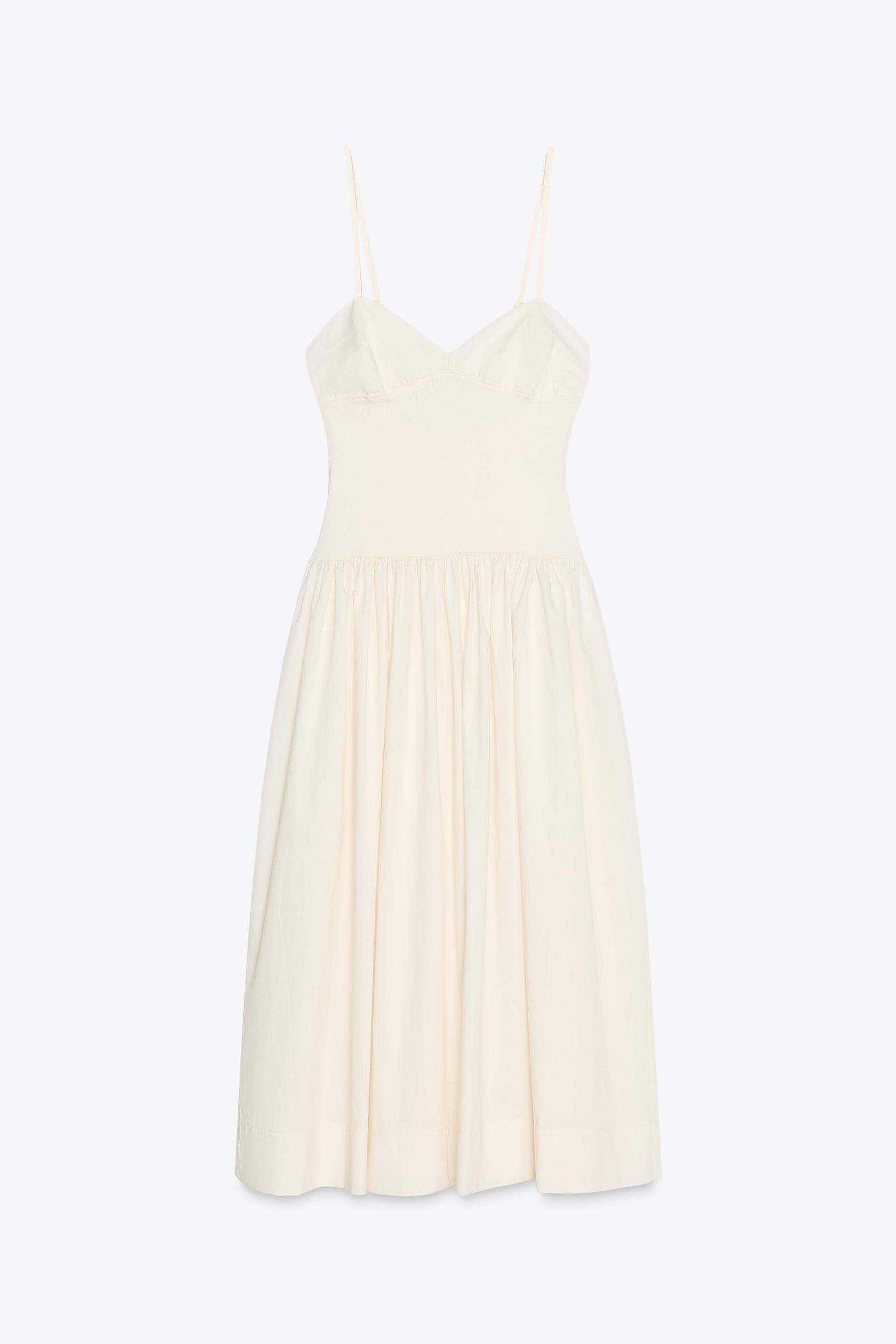 POPLIN COMBINATION DRESS Product Image
