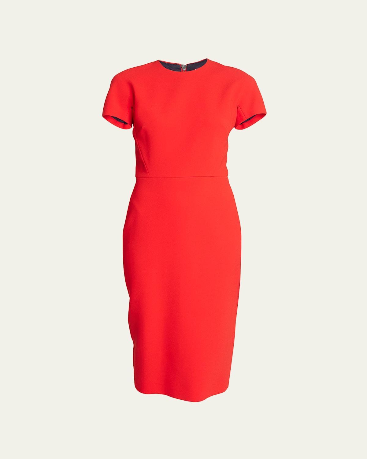 Fitted T-Shirt Sheath Dress Product Image