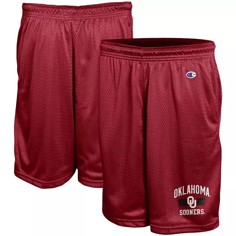Men's Champion Crimson Oklahoma Sooners Classic Shorts, Size: Small, Red Product Image