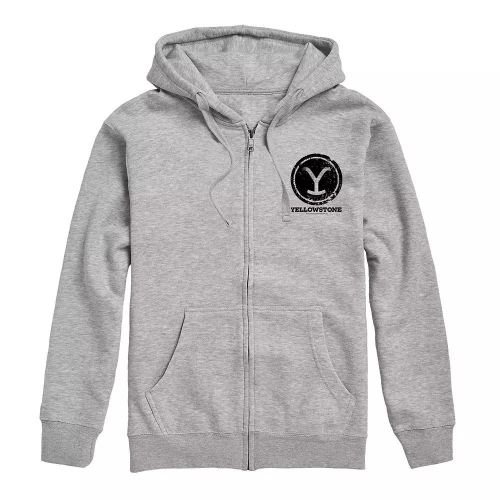 Mens Yellowstone Y Brand Zip Hoodie Product Image