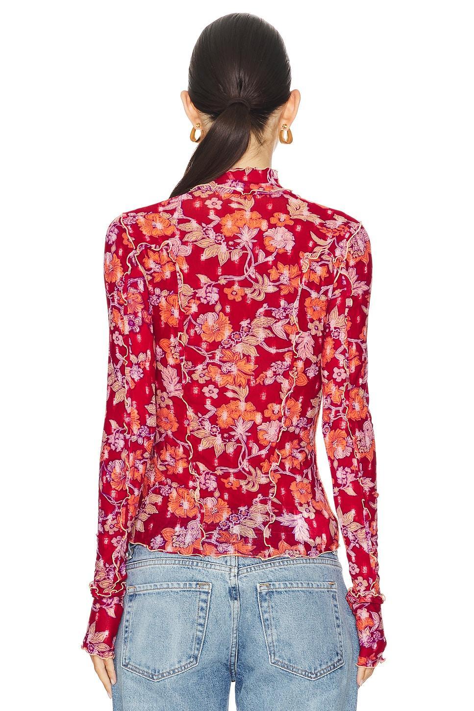 Charlie Mesh Top Free People Product Image