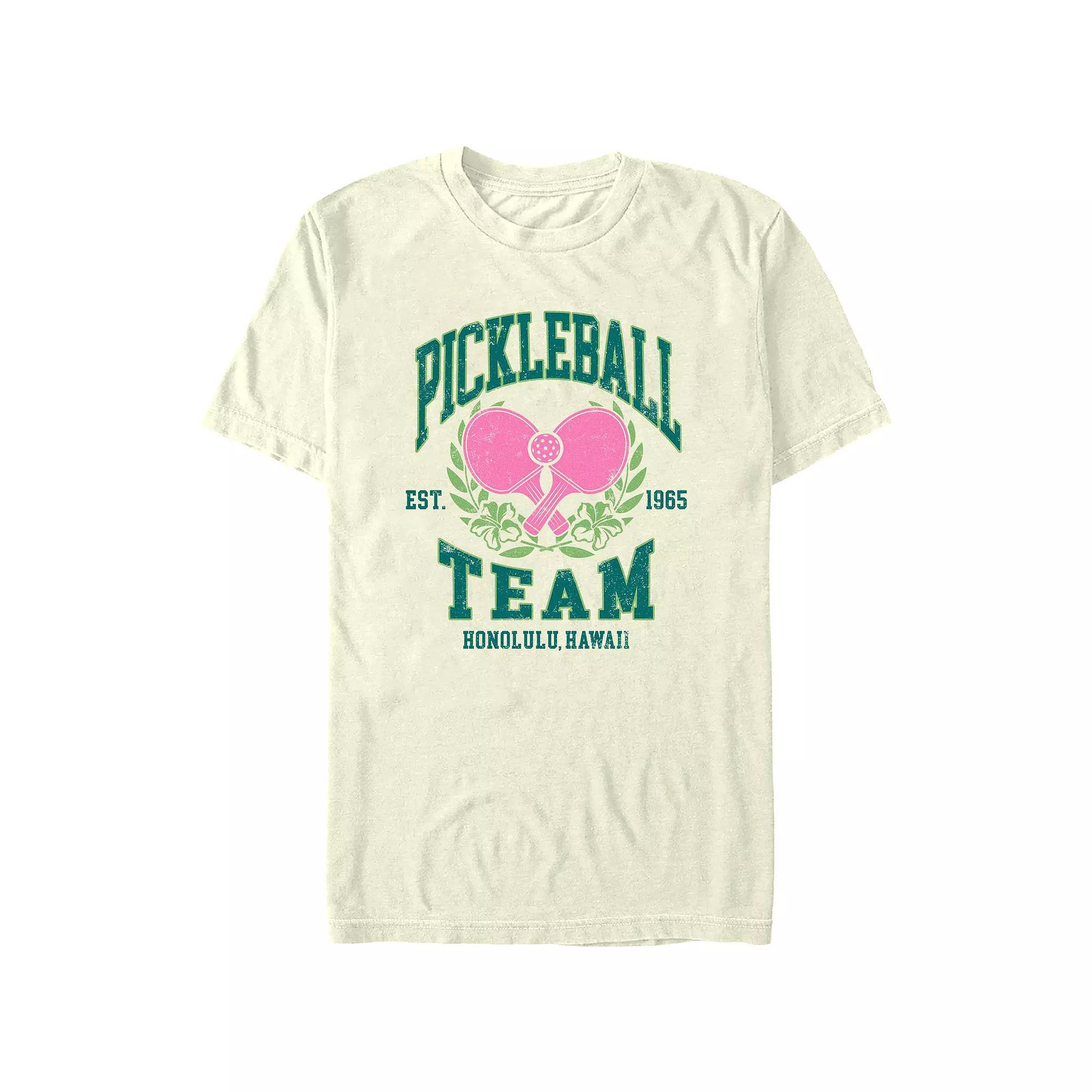 Men's Pickleball Team Est. 1965 Graphic Tee, Size: XS, White Product Image