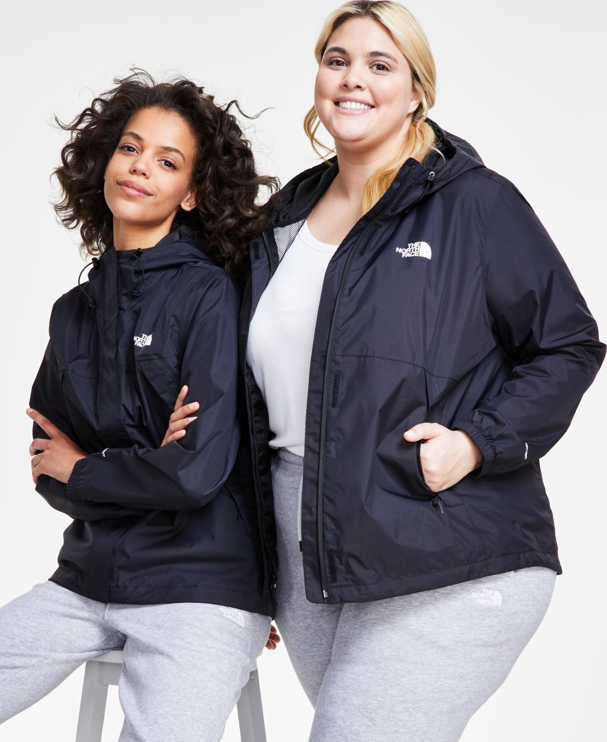 The North Face Antora Jacket (Smoked Pearl) Women's Clothing Product Image