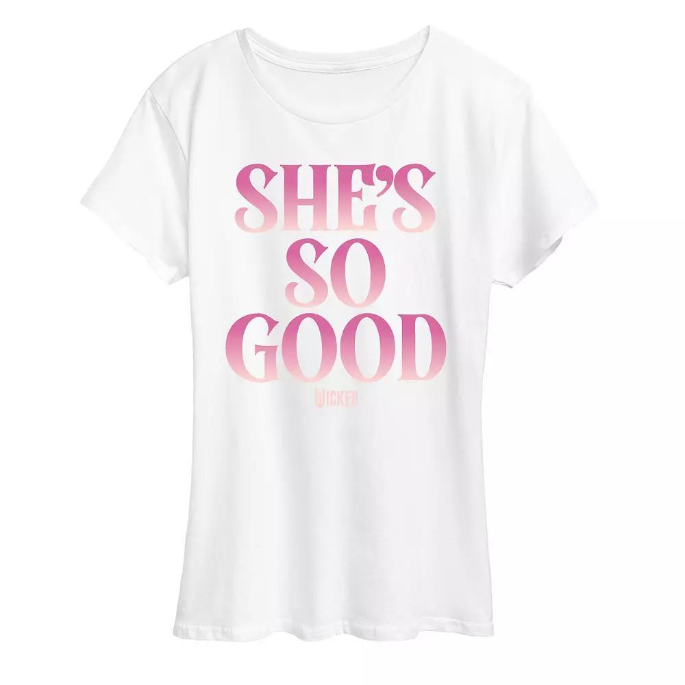 Womens Wicked Shes So Good Graphic Tee Product Image
