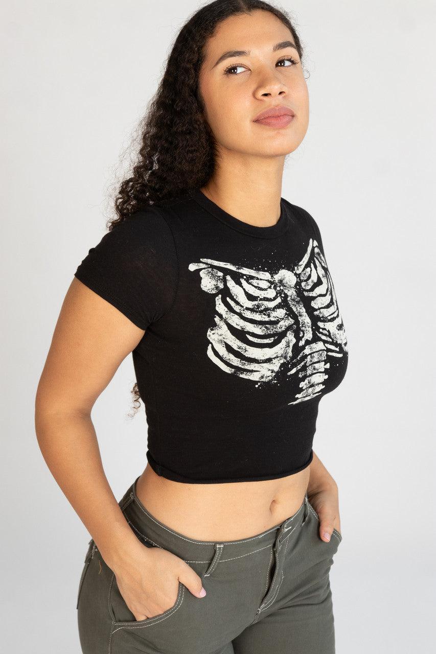 Ribcage Crop Tee Product Image
