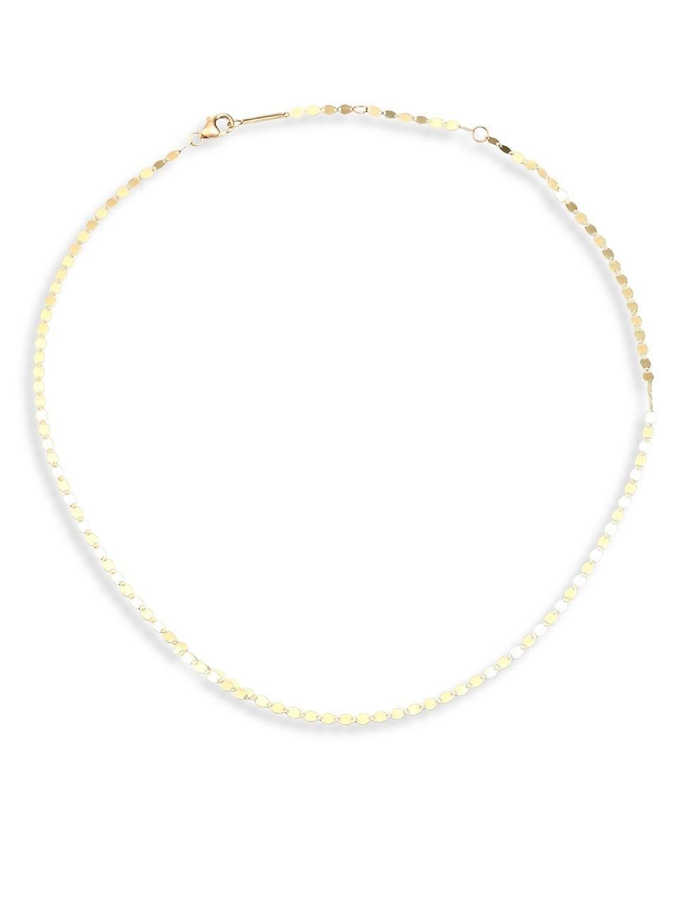 Petite Nude Chain Choker Necklace Product Image
