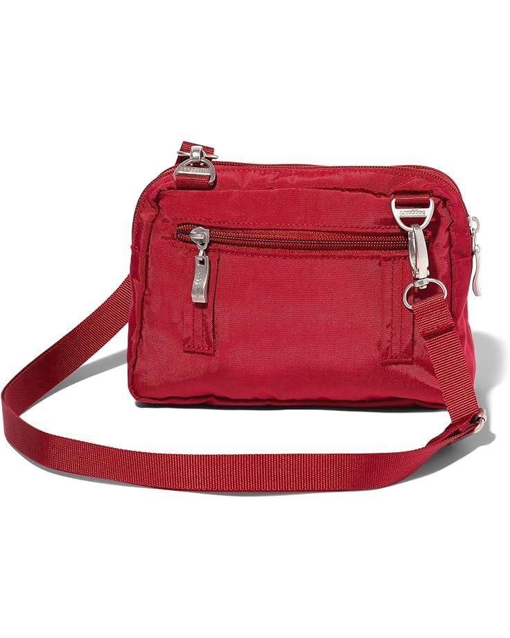 Modern Double Zip Crossbody Product Image