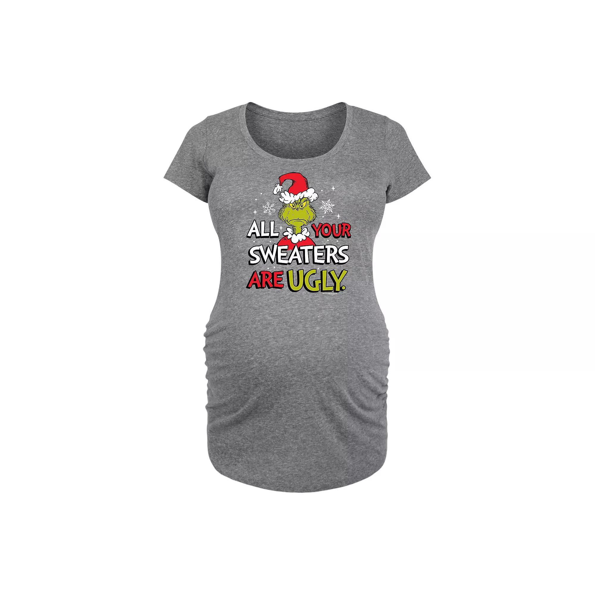 Maternity Snacks And Naps Graphic Tee, Womens Blue Product Image
