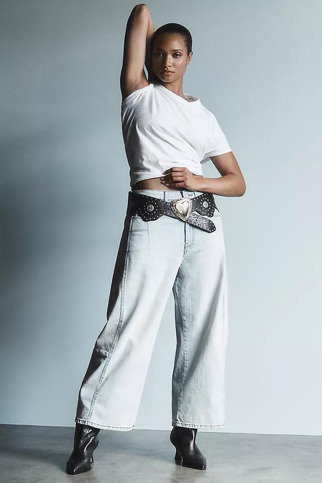 The Kenna Mid-Rise Heritage Barrel Jeans by Pilcro Product Image