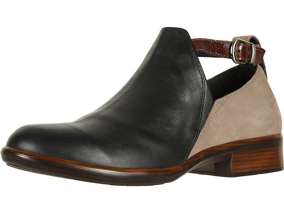 Naot Kamsin (Jet Leather/Stone Nubuck/Luggage Brown Leather) Women's Boots Product Image