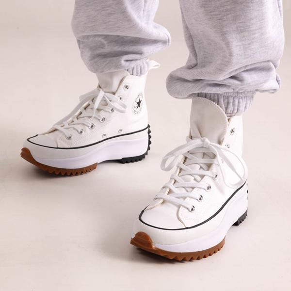 Converse Run Star Hike Platform Sneaker White / Gum Product Image