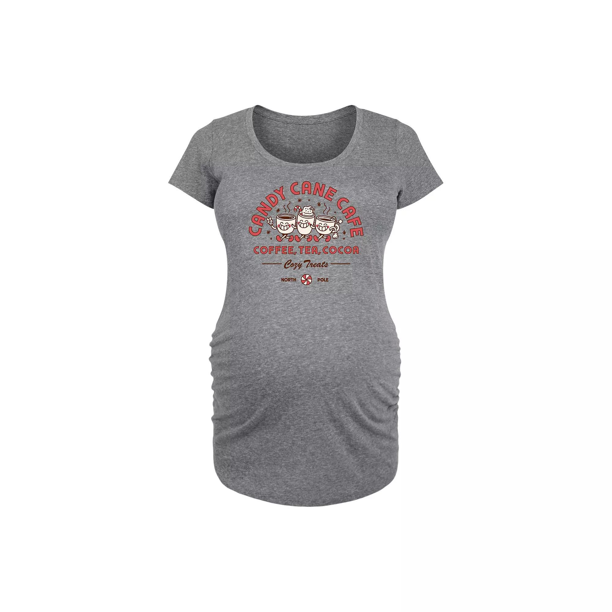 Maternity Star Spangled Babe Graphic Tee, Womens Blue Product Image