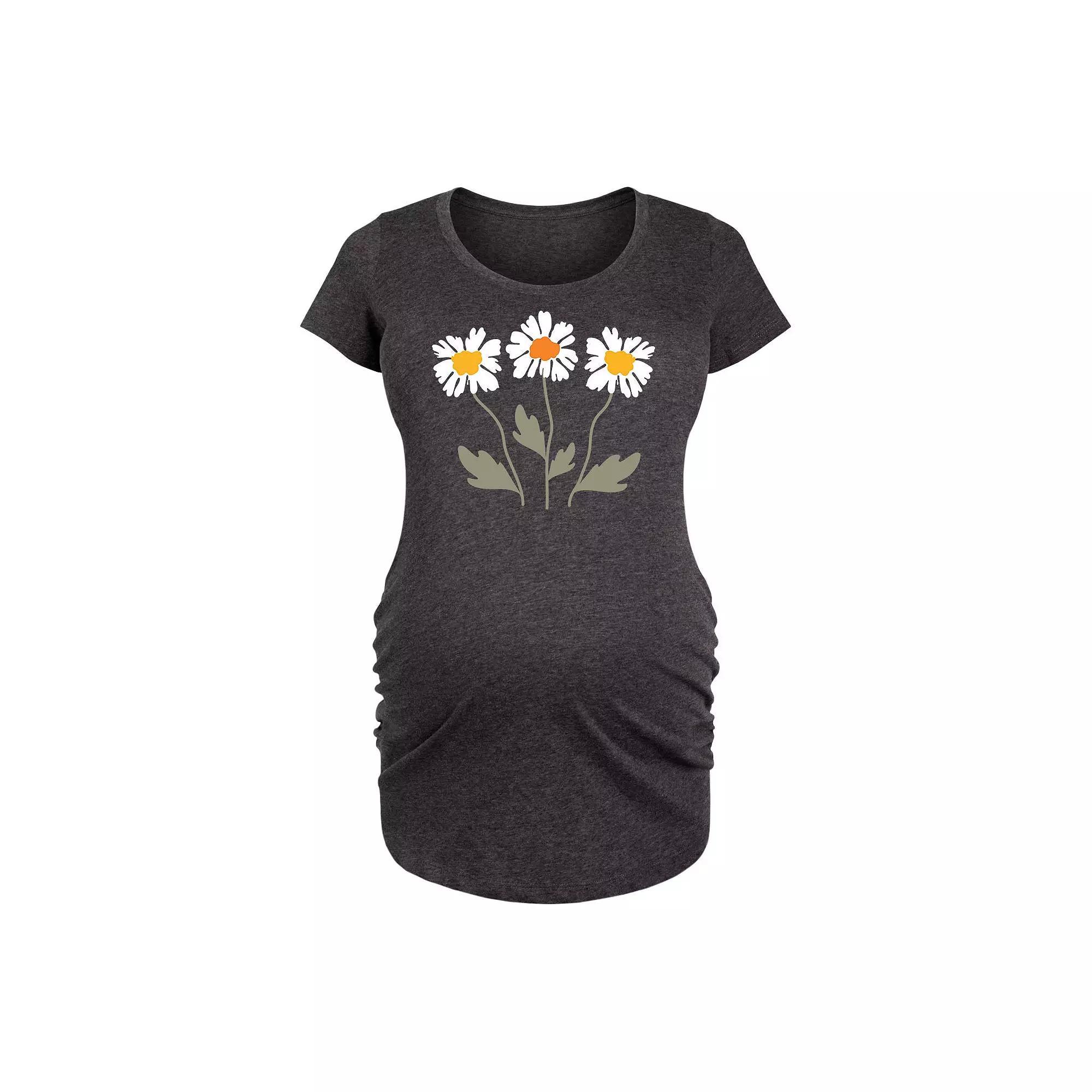 Maternity Team Great Britain Graphic Tee, Womens Heather Grey Product Image