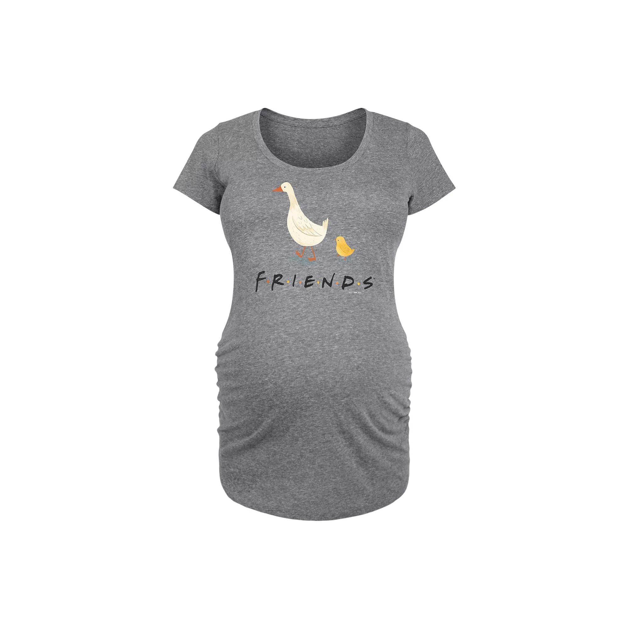 Maternity Dr. Seuss Lets Read Together Graphic Tee, Womens Grey Gray Product Image