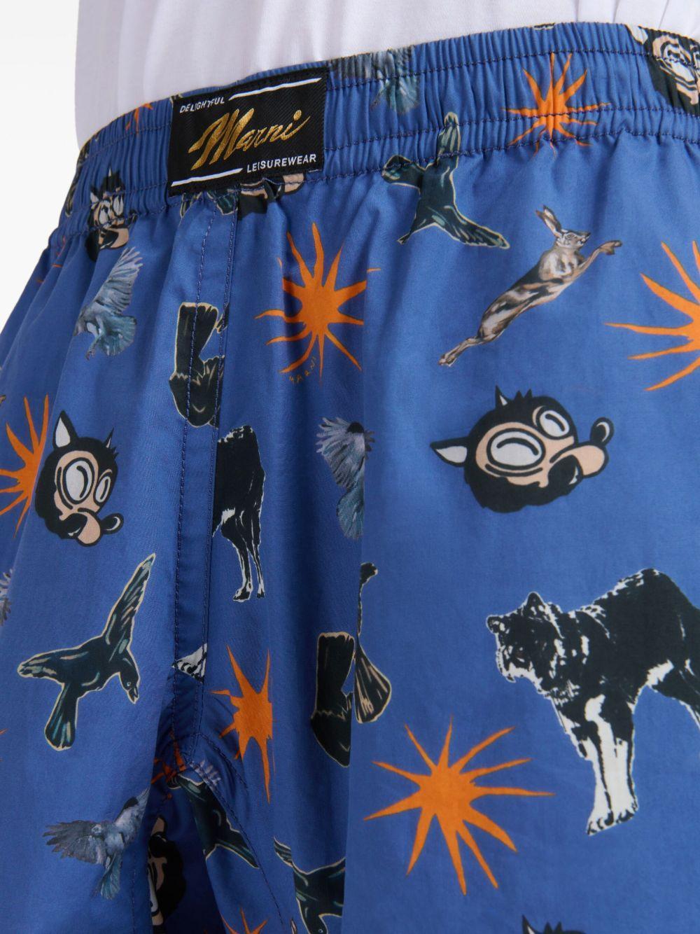 graphic-print shorts Product Image