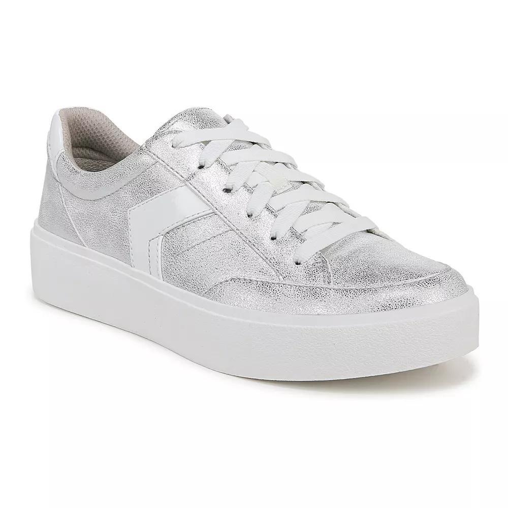 Dr. Scholl's Madison Lace Women's Sneakers, Size: 6.5, Silver Product Image