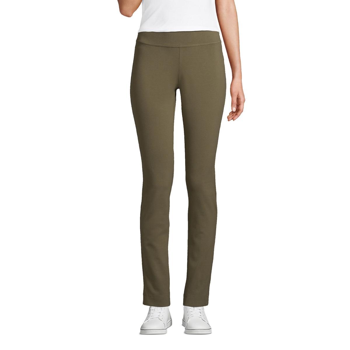 Women's Lands' End Starfish Slim-Cut Pull-On Pants, Size: Small, Evening Blue Product Image