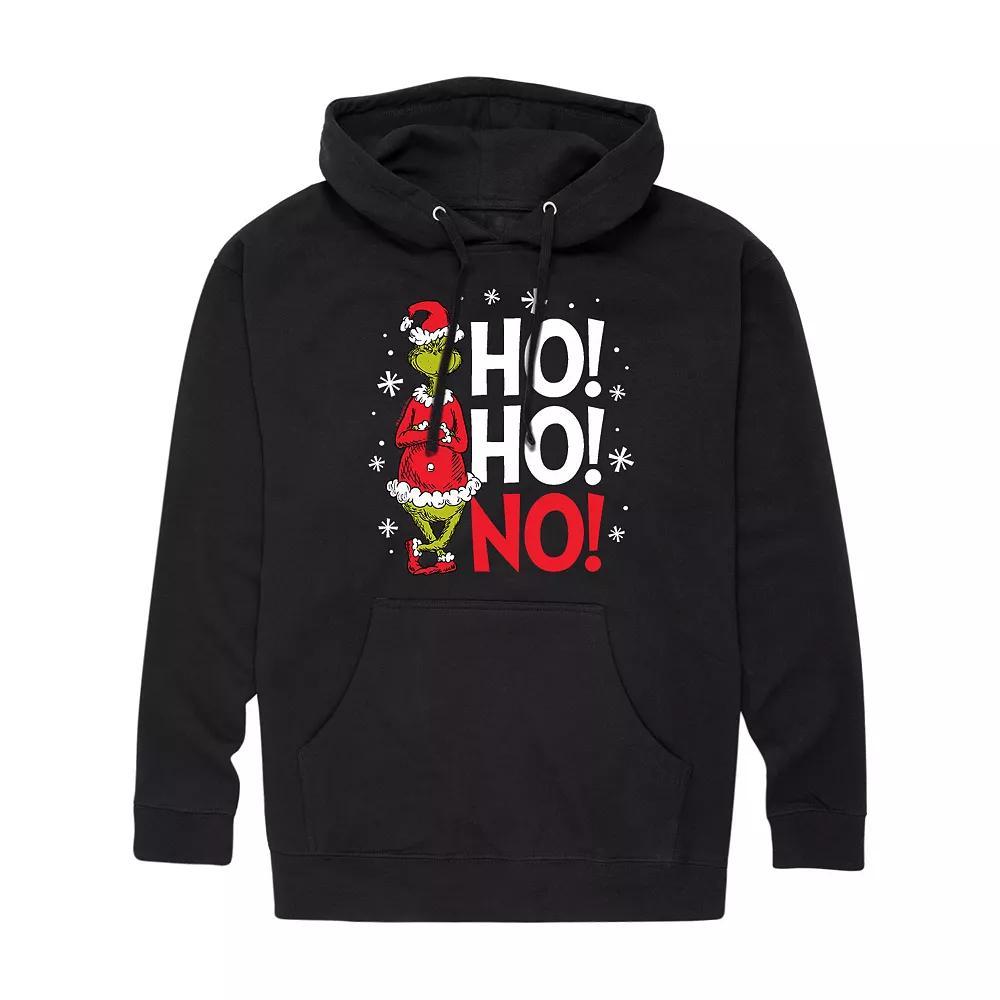 Mens Dr. Seuss Grinch Ho Ho No Hoodie Product Image
