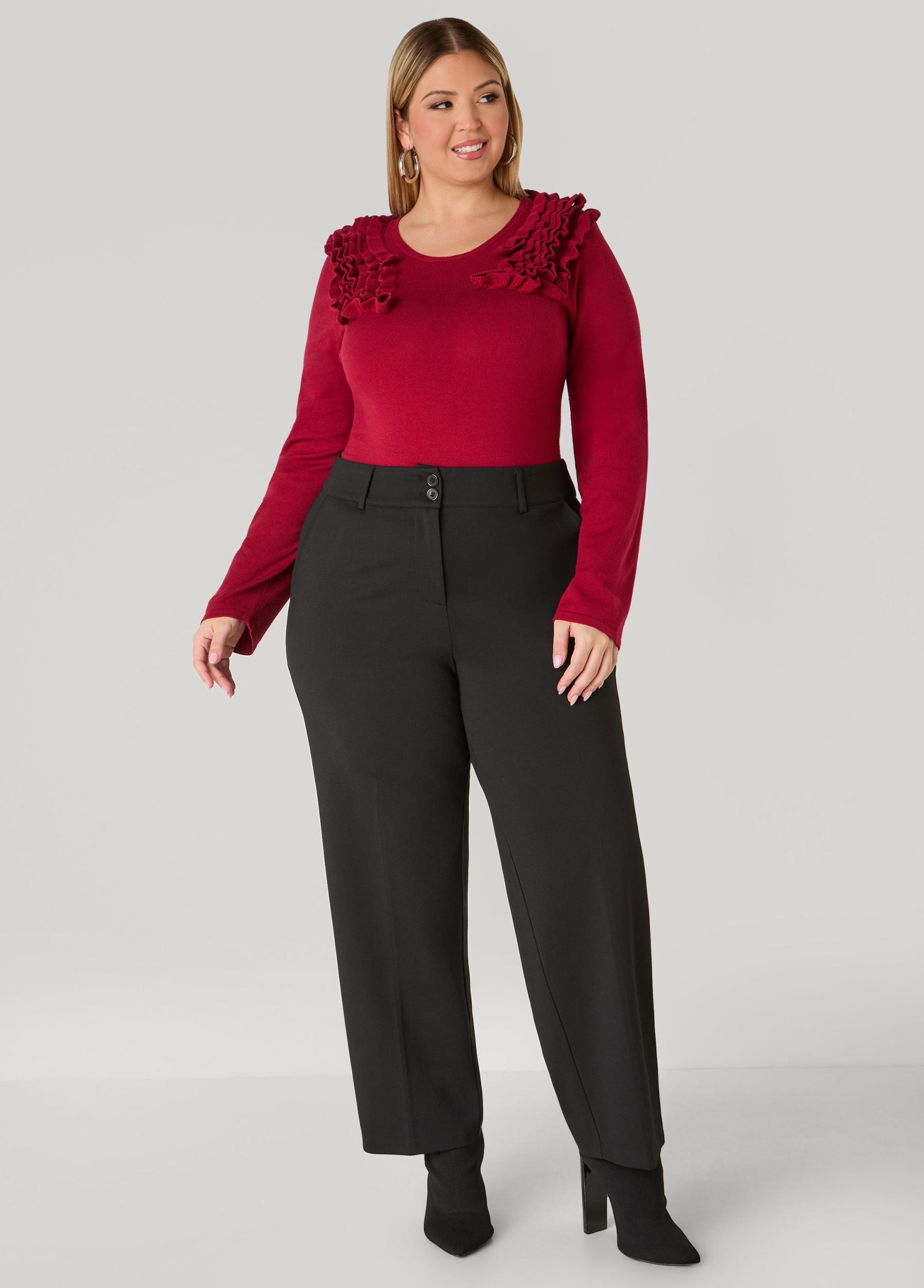 Ruffled Sweater Product Image