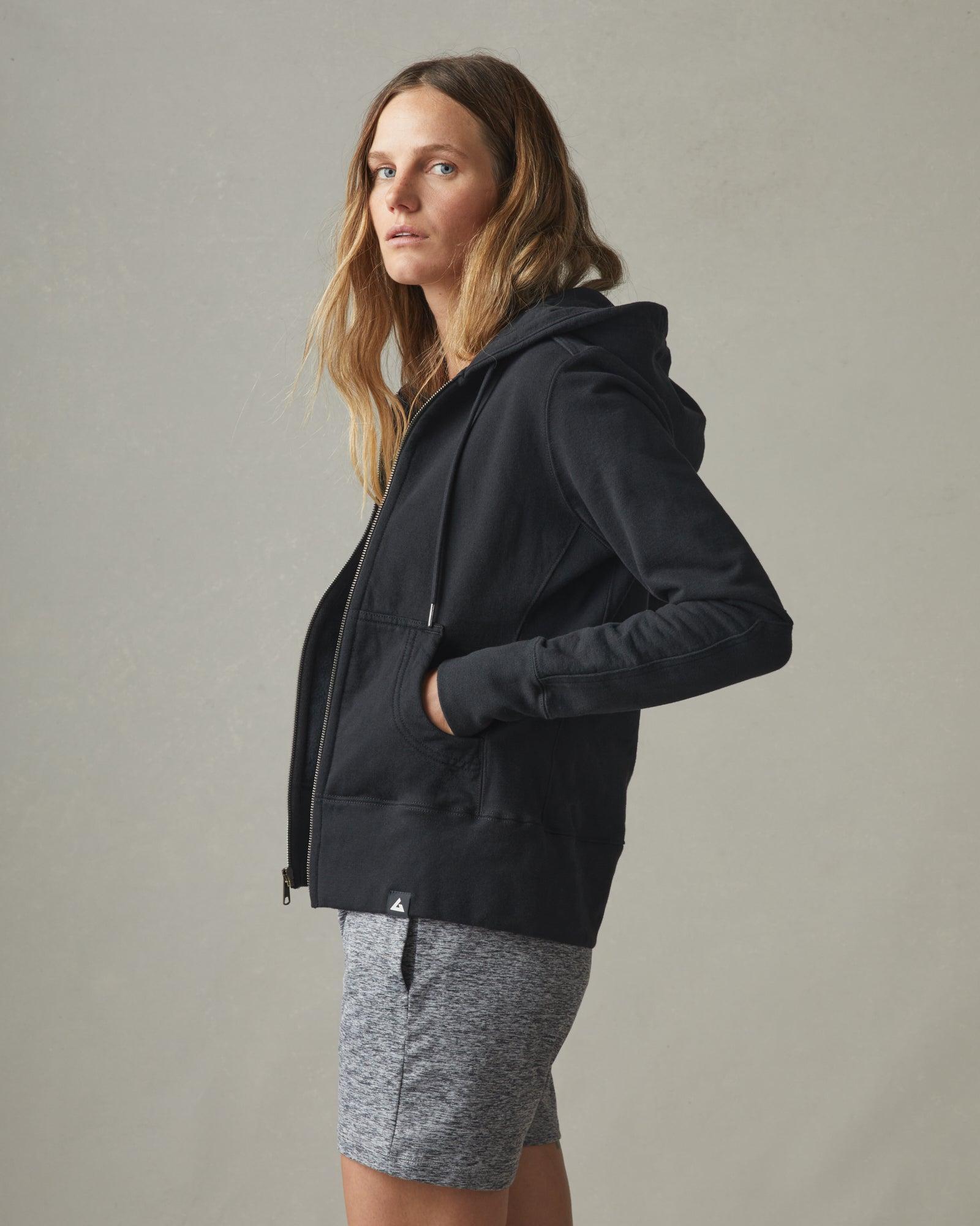 Women's Classic Full Zip - Black Female Product Image