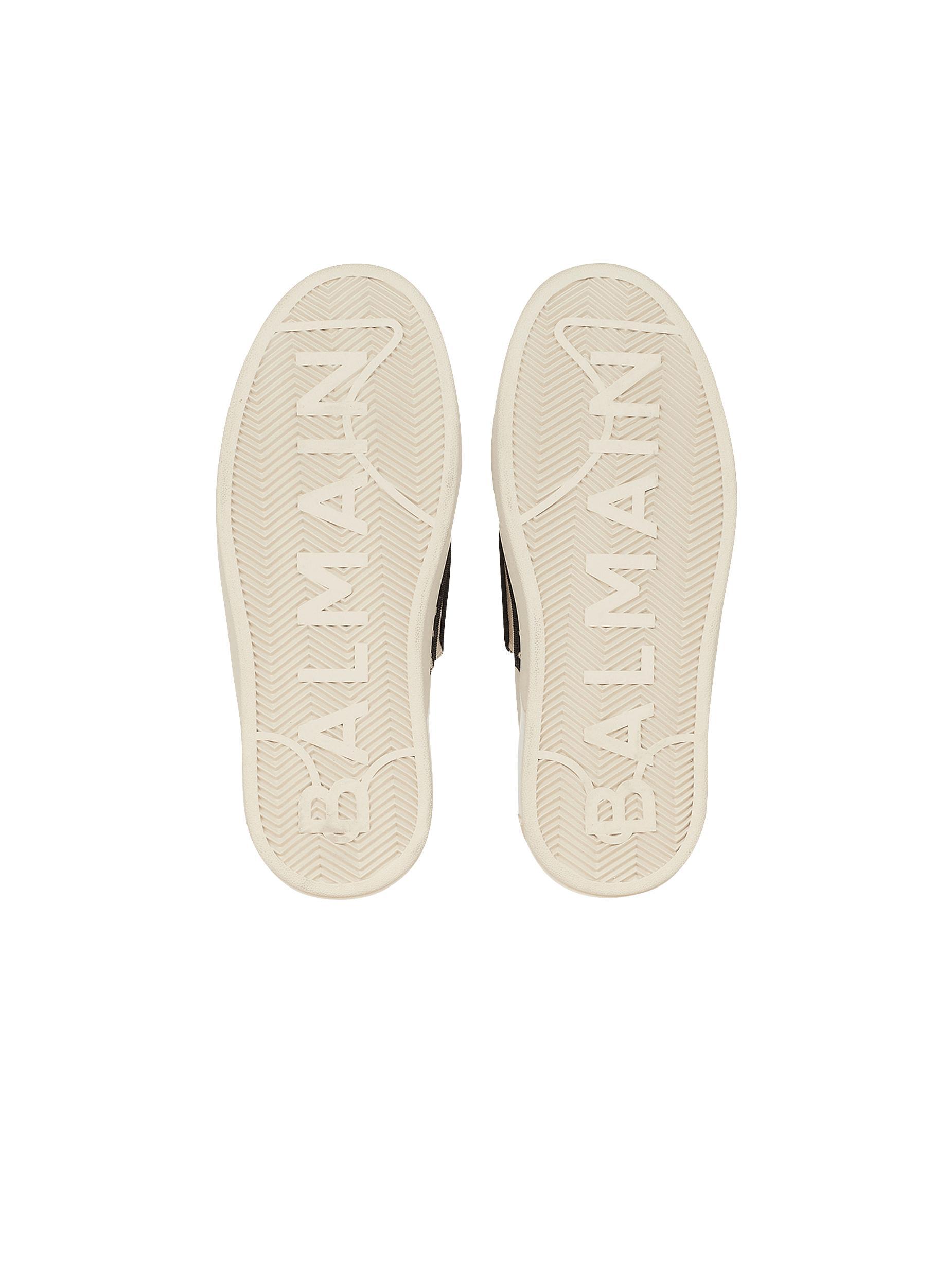 Monogram jacquard B-Court sneakers Product Image