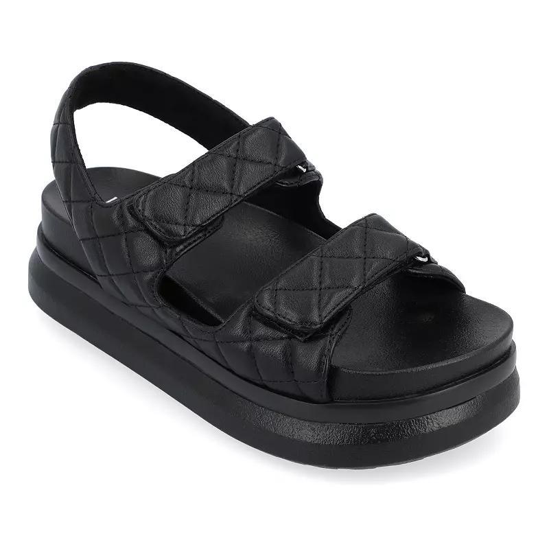 Journee Debby Womens Platform Sandals Product Image