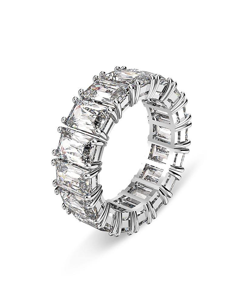 Swarovski Vittore Pear Shape Crystal Band Ring Product Image