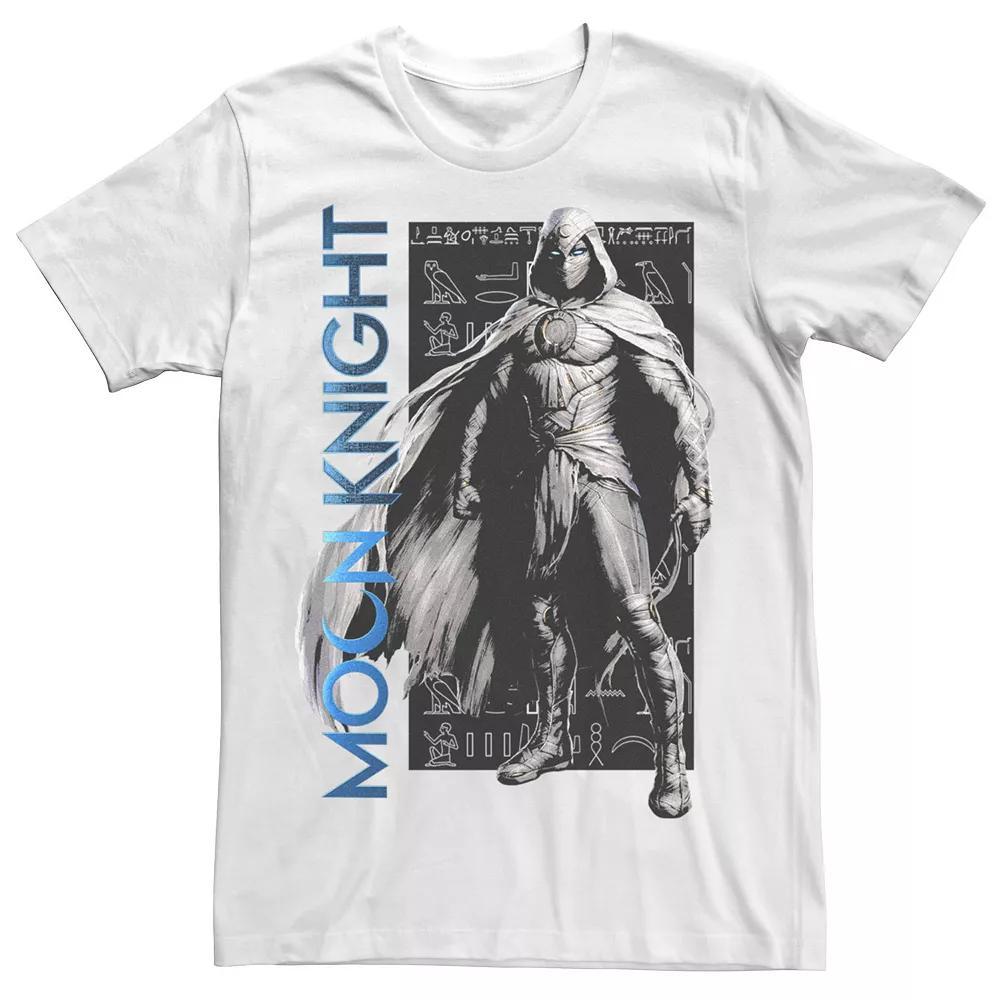 Men's Marvel Moon Knight That Knight Full Potrait Tee, Size: XXL, White Product Image