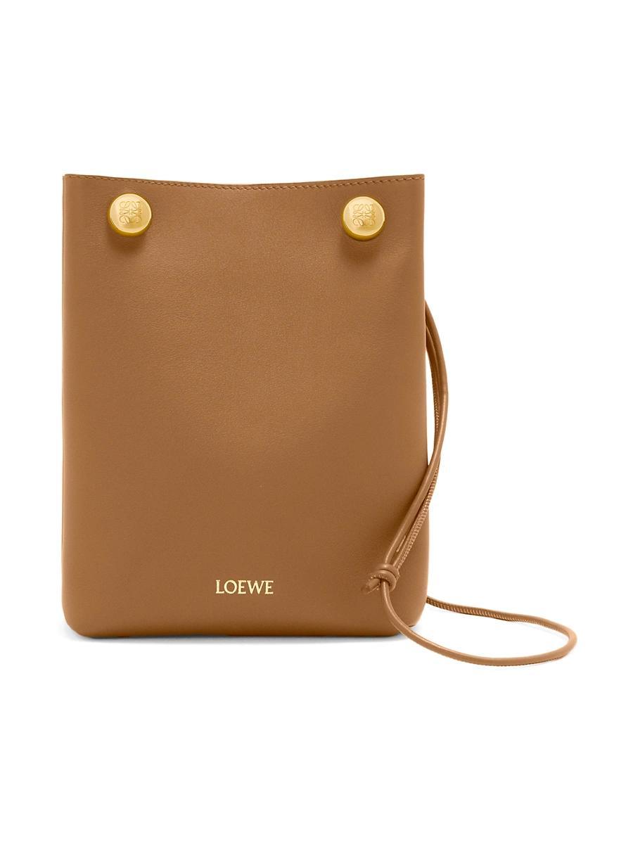 Womens Pebble Soft Leather Pouch Product Image
