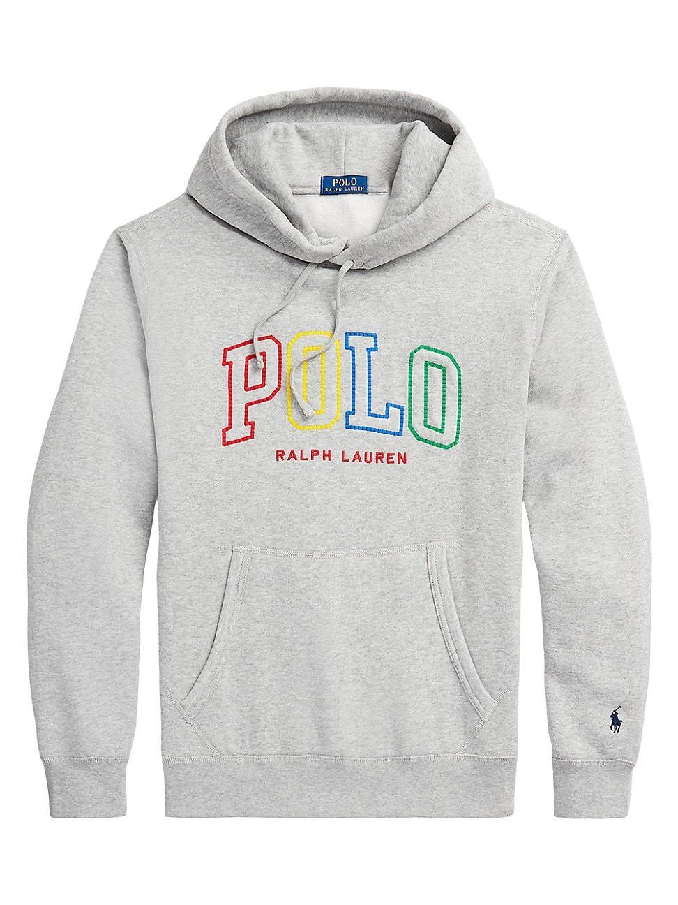 Polo Ralph Lauren The RL Fleece Logo Hoodie (Post ) Men's Clothing Product Image
