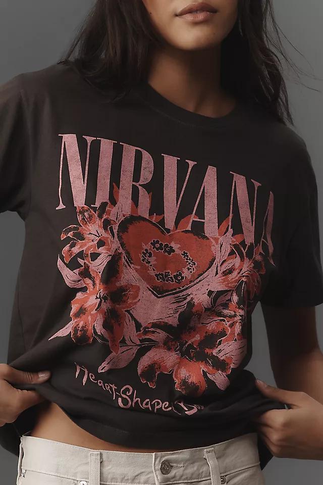 LetLuv Nirvana Band Short-Sleeve Tee Product Image