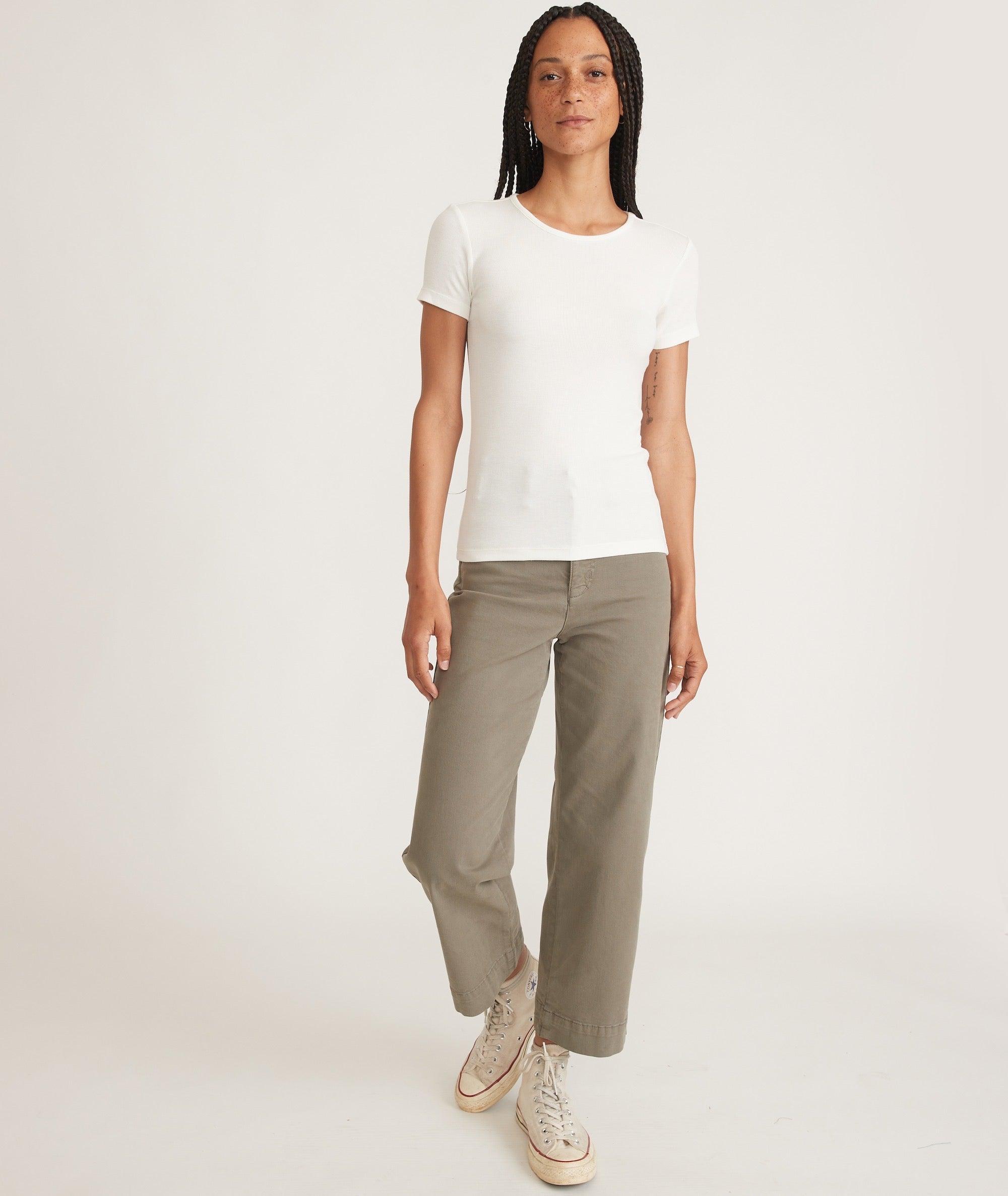 Lexi Rib Crew Tee Product Image