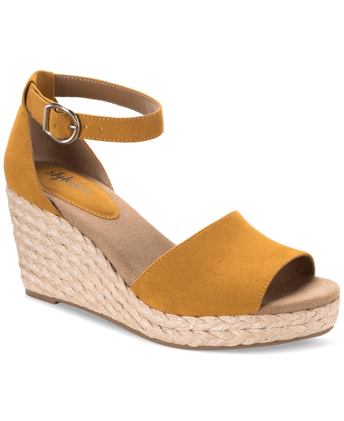 Style & Co Womens Seleeney Wedge Sandals, Created for Macys Product Image