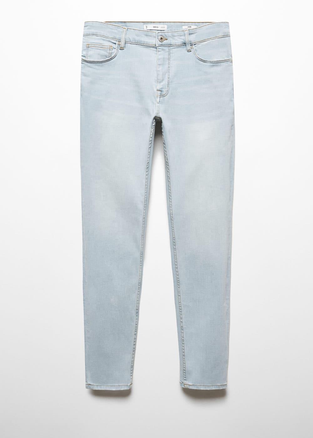 MANGO MAN - Jude skinny-fit jeans light blueMen Product Image