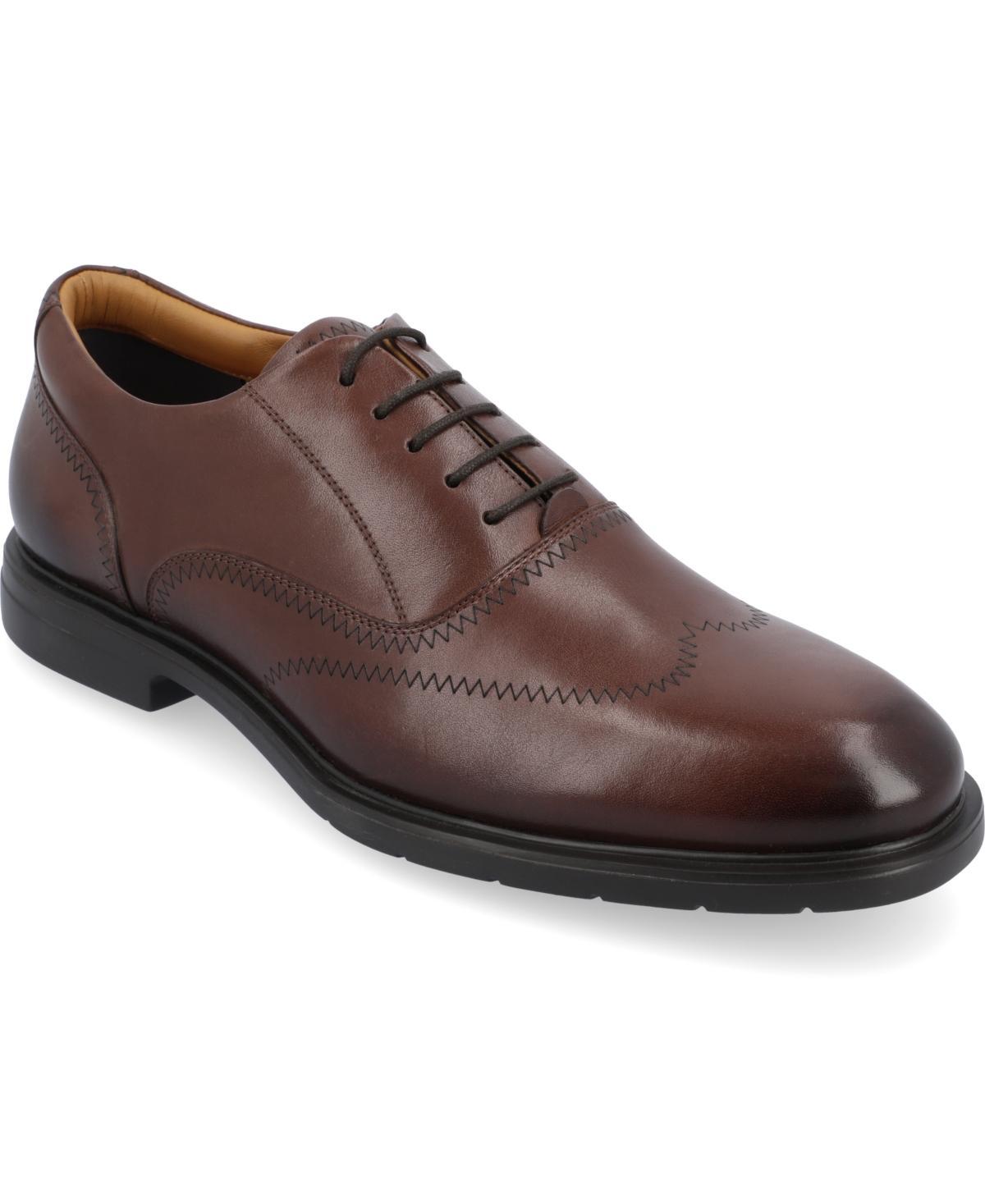 Thomas & Vine Mens Hughes Wide Width Wingtip Oxford Shoes Product Image