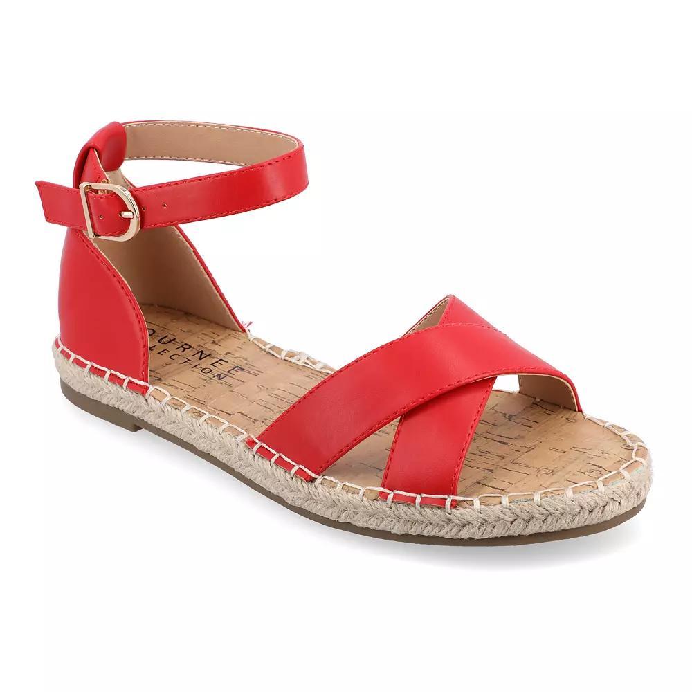 Journee Lyddia Women's Sandals, Size: 10, Red Product Image