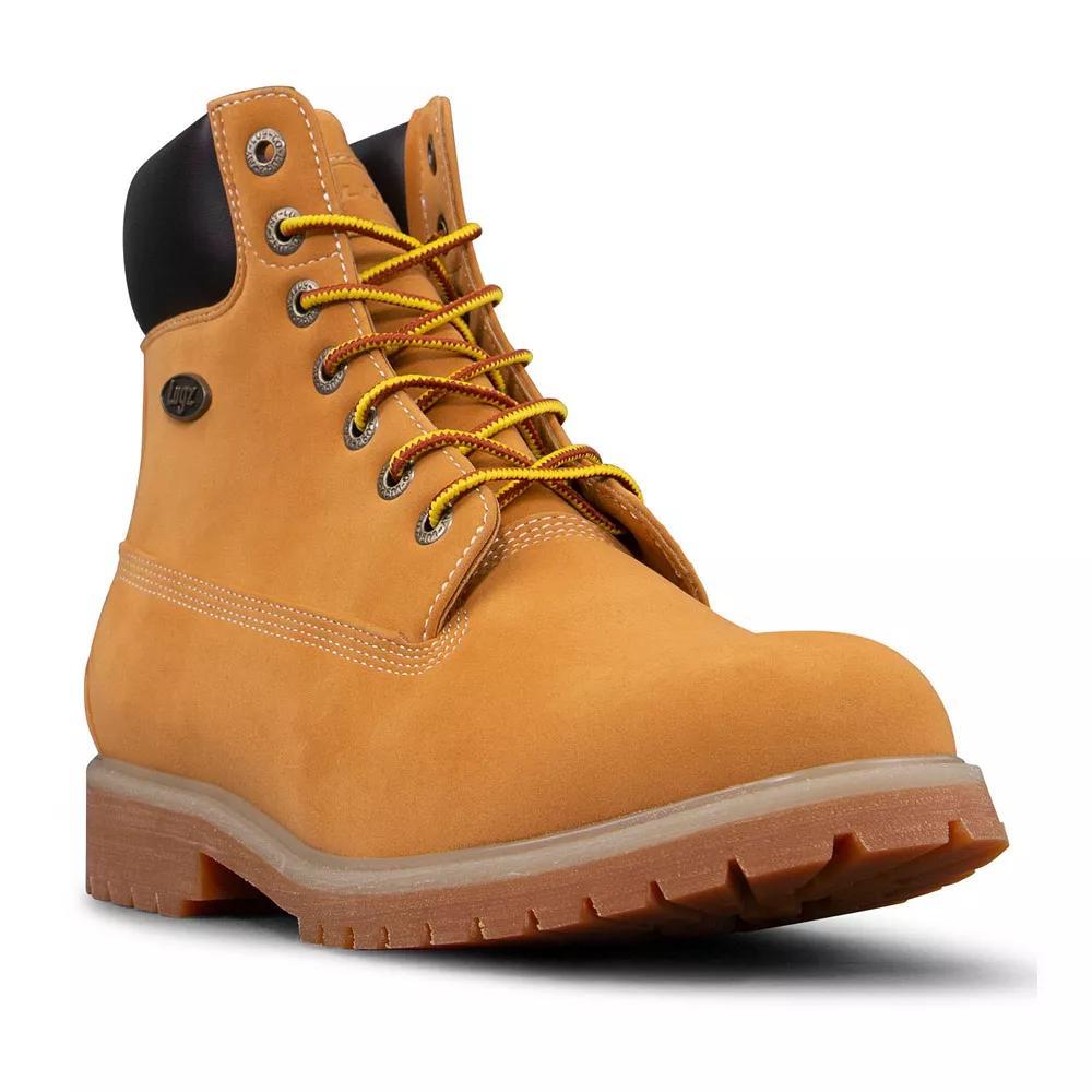 Lugz Convoy Mens Hiking Boots Golden Wheat Brown Product Image