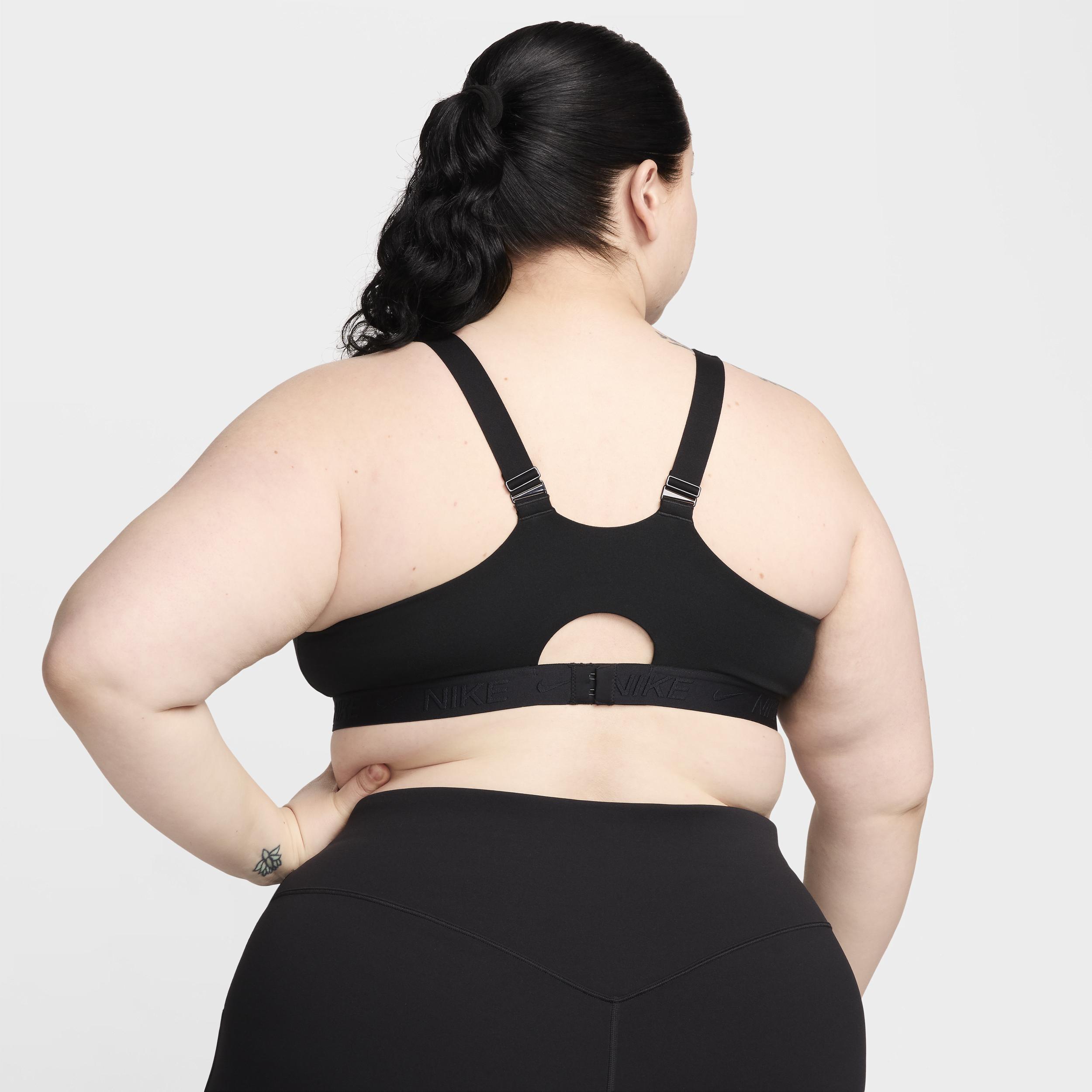 Plus Size Nike Indy High Support Padded Sports Bra, Women's, Size: 2XL, Black Product Image