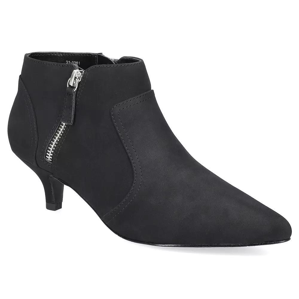 Easy Street Women's Annalee Dress Ankle Boots, Size: 7.5, Black Lame Product Image