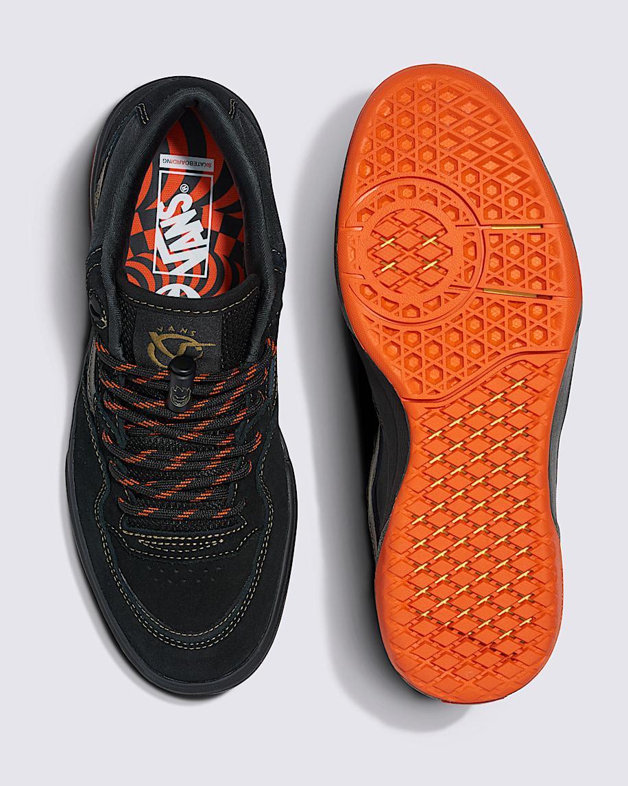 Vans X Spitfire Wheels Rowan 2 Shoe in Black / Flame Orange| Vans US Product Image