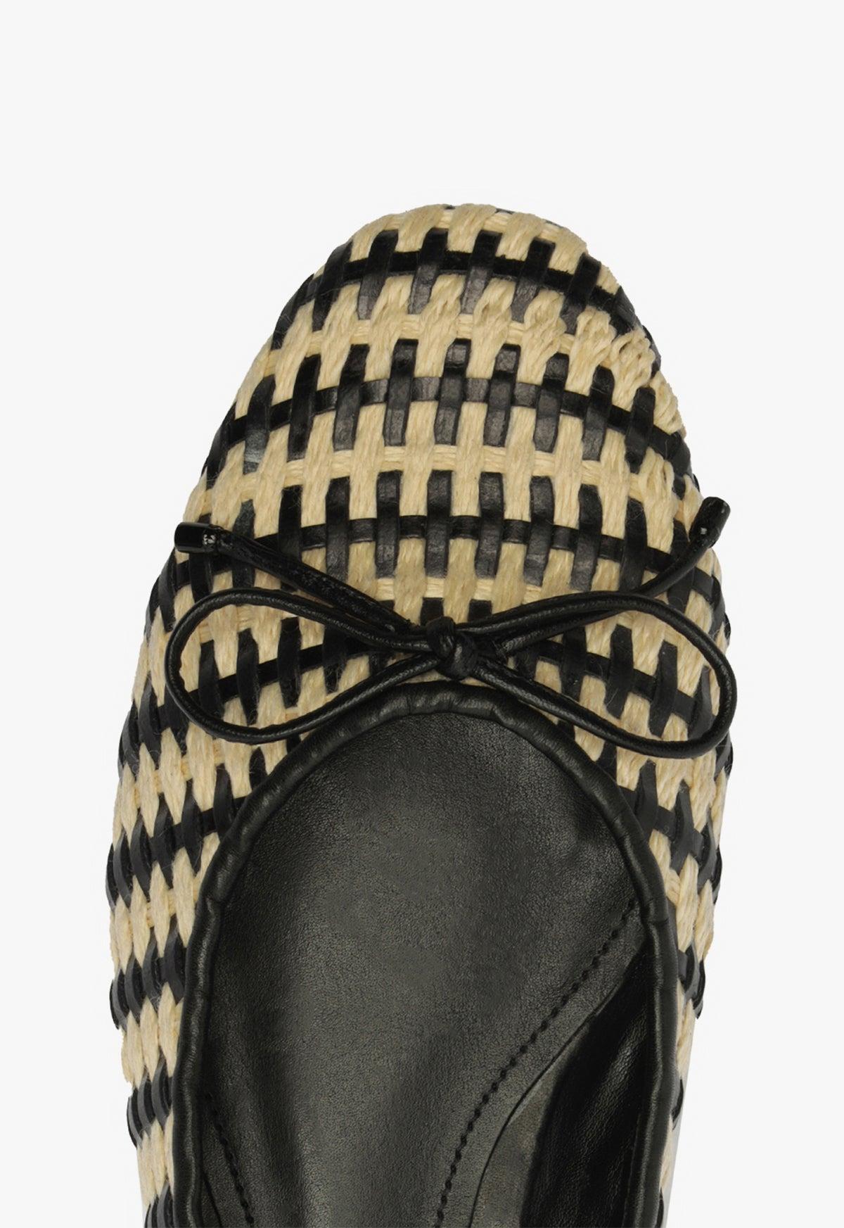 Arissa Straw Ballet Flat Product Image