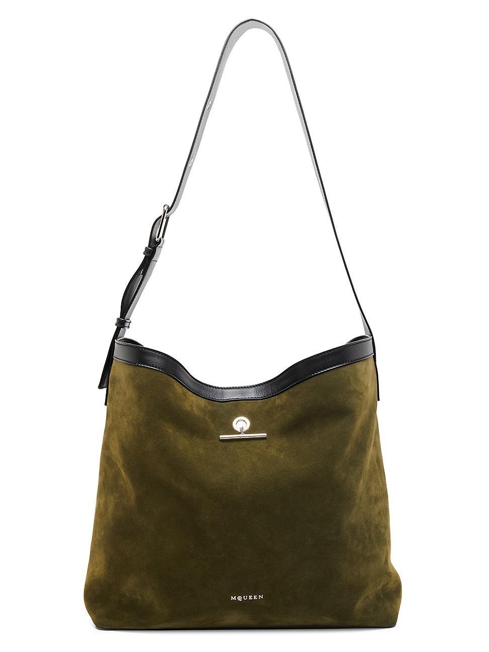 Womens Pendant Leather Shoulder Bag Product Image